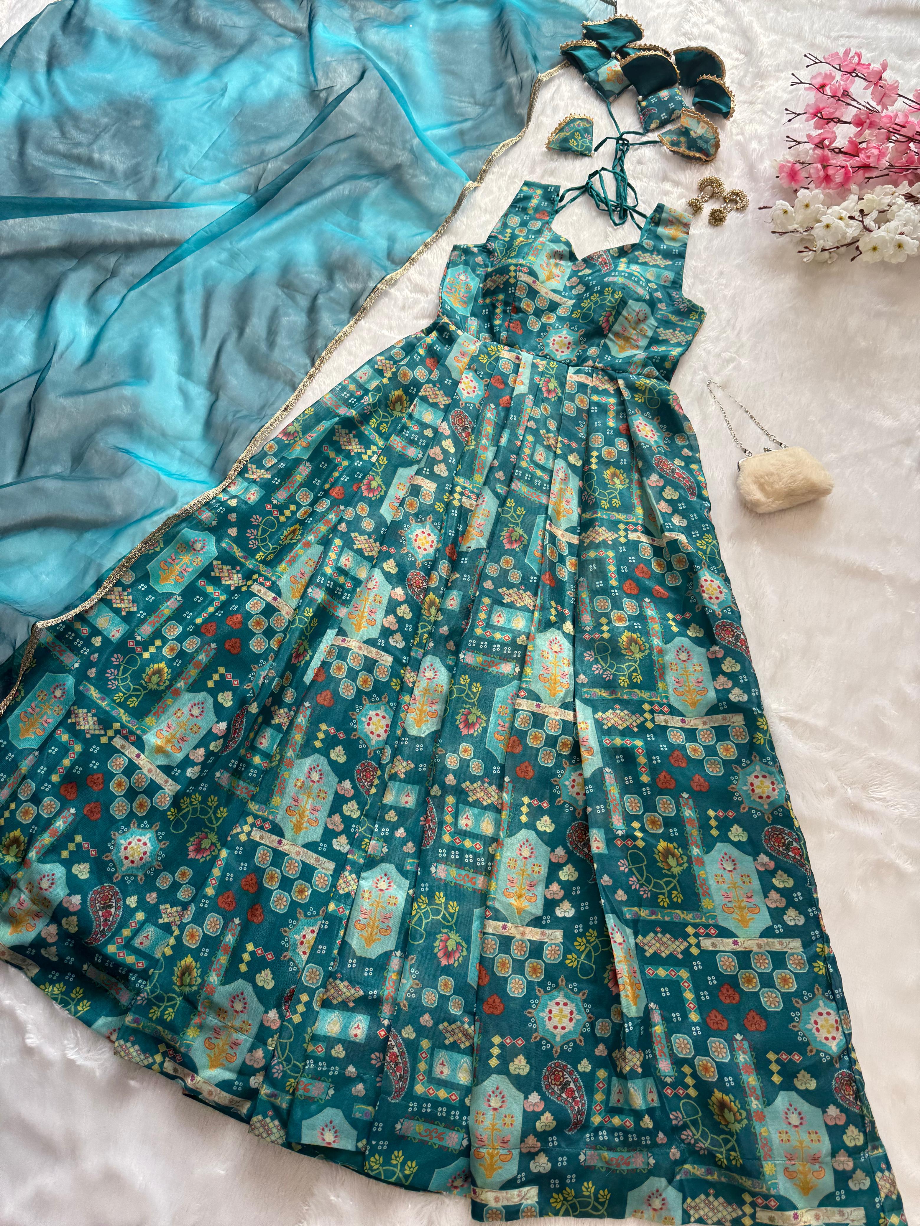 Maverick Fusion Anarkali Gown